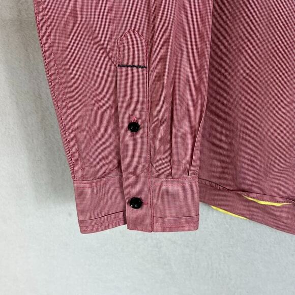 Descendant Of Thieves Dres Ladro Shirt Mens Size M Long Sleeve Button Up Striped - Picture 3 of 10